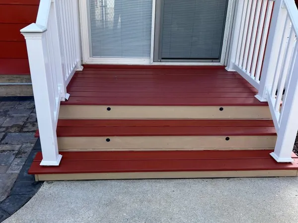 Deck painting project